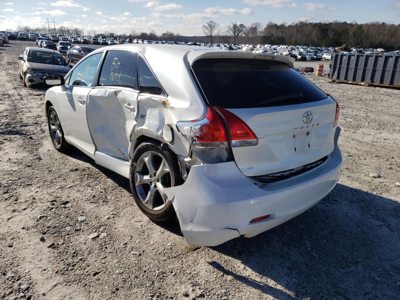 Photo 3 from auction – 2009 TOYOTA VENZA with VIN 4T3ZK11A19U007482