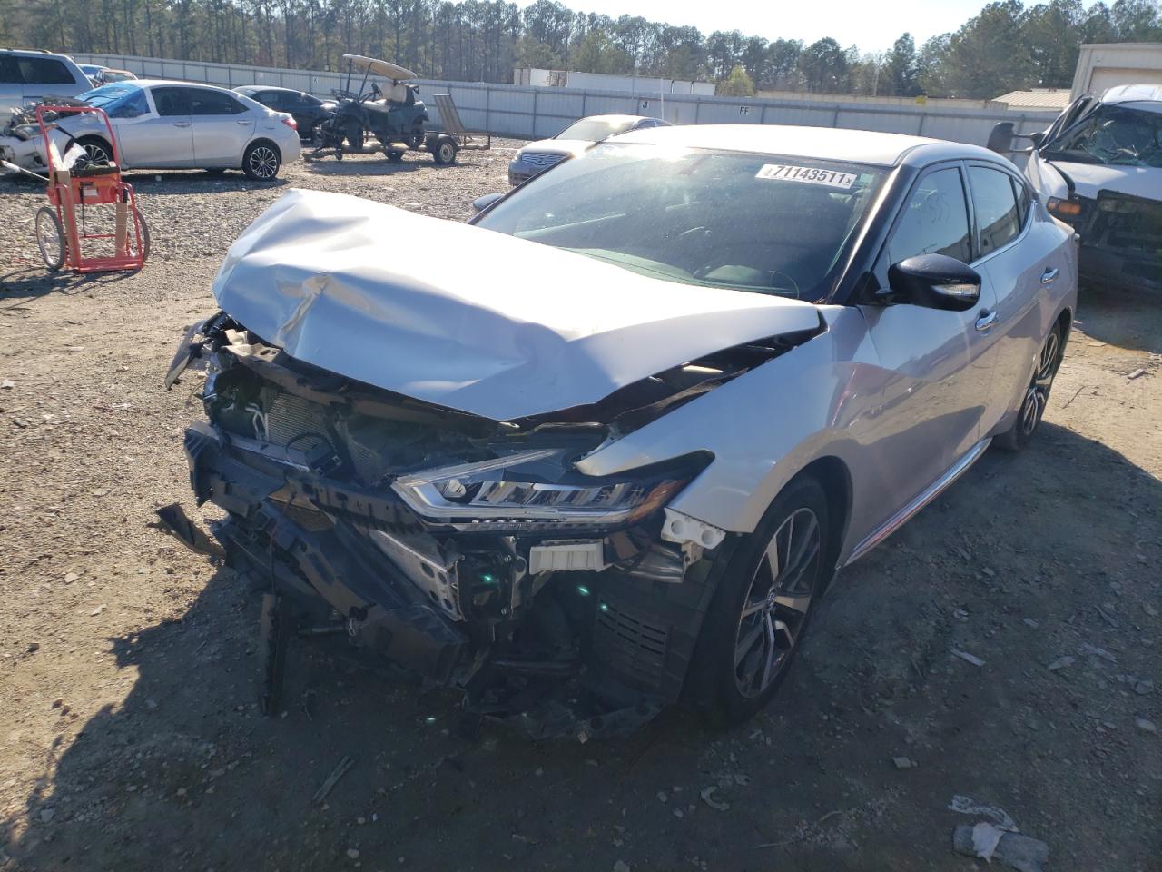 Photo 2 from auction – 2019 NISSAN MAXIMA S with VIN 1N4AA6AV5KC367384