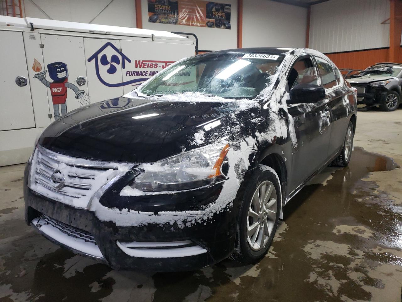 Photo 2 from auction – 2015 NISSAN SENTRA S with VIN 3N1AB7AP1FL630367