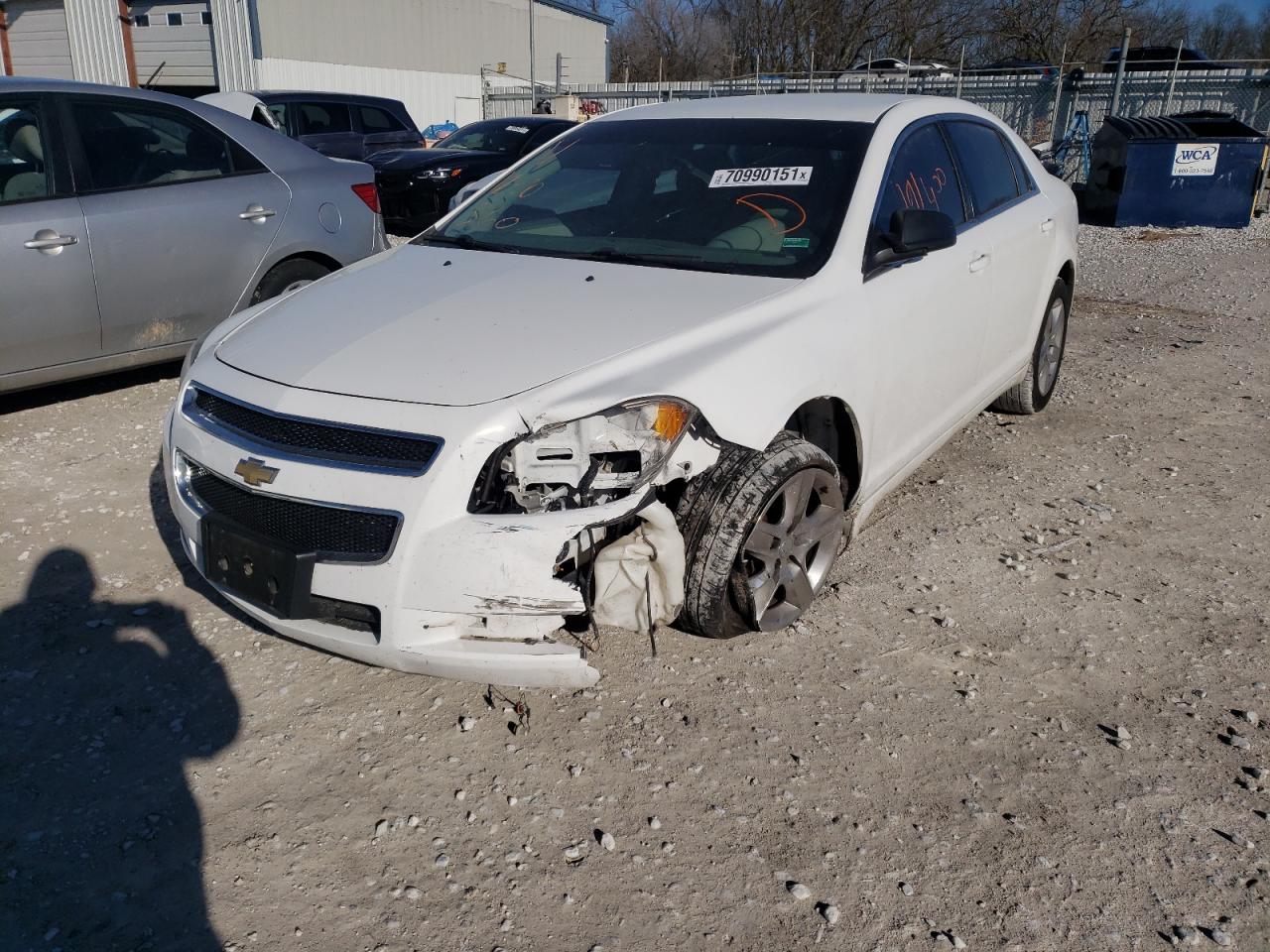 Photo 2 from auction – 2012 CHEVROLET MALIBU LS with VIN 1G1ZA5EU4CF123436