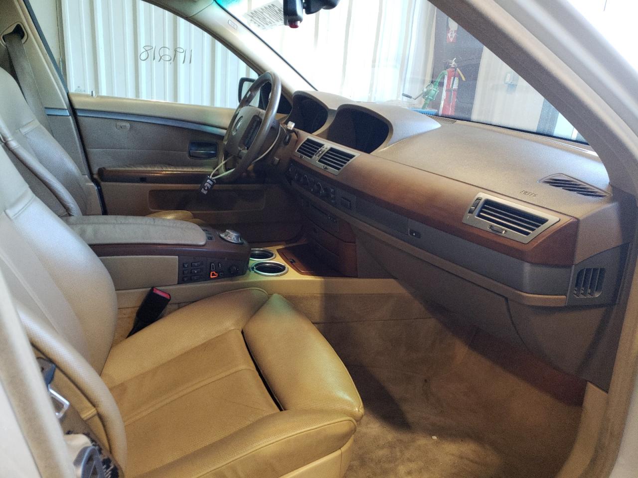 Photo 5 from auction – 2002 BMW 745 LI with VIN WBAGN63442DR01785