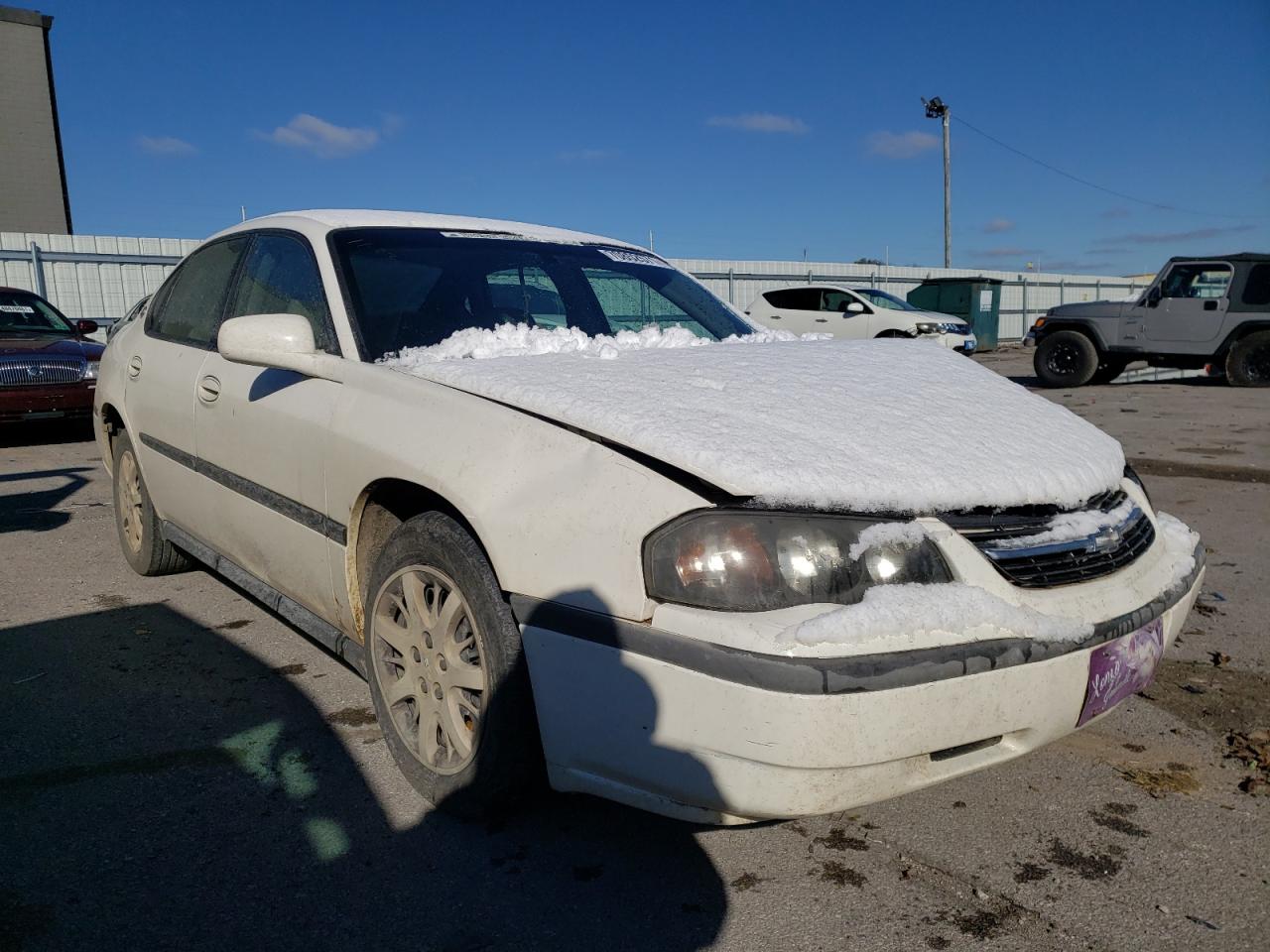 CHEVROLET IMPALA 2005 with VIN 2G1WF52E759102836 - Photo from auction