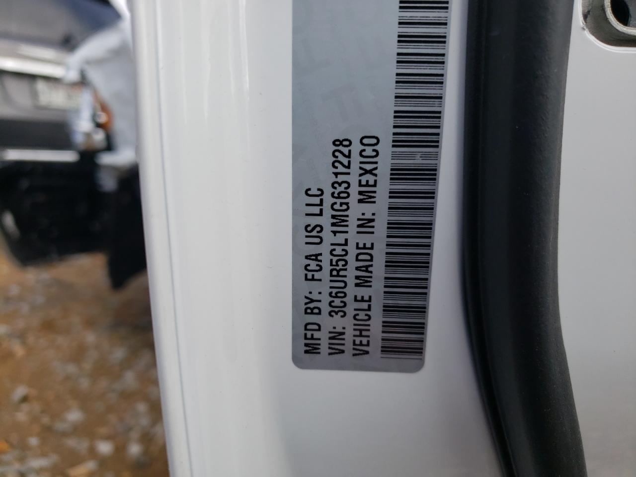 Photo 10 from auction – 2021 RAM 2500 TRADE with VIN 3C6UR5CL1MG631228