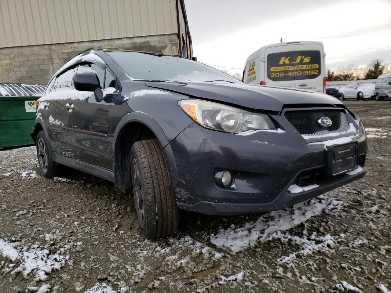 SUBARU XV CROSSTR 2013 with VIN JF2GPAVC7D2848603 - Photo from auction
