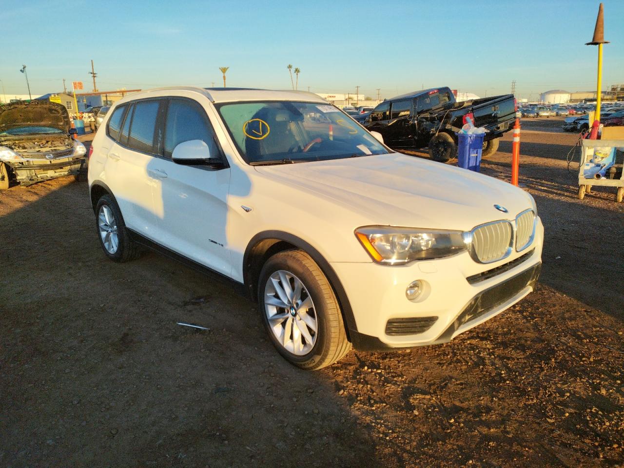 Photo 1 from auction – 2017 BMW X3 SDRIVE2 with VIN 5UXWZ7C37H0V93087