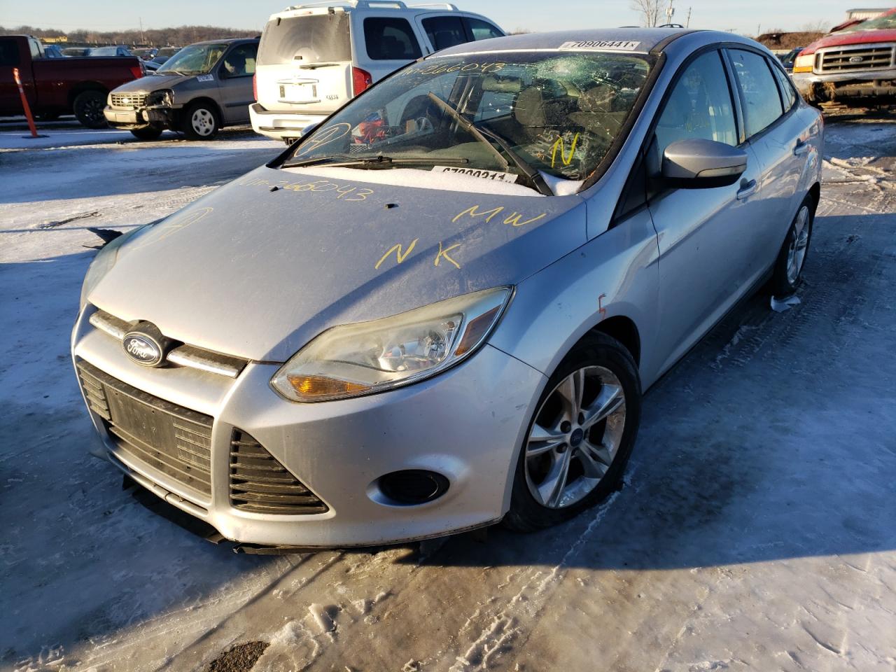 Photo 2 from auction – 2014 FORD FOCUS SE with VIN 1FADP3F24EL266043