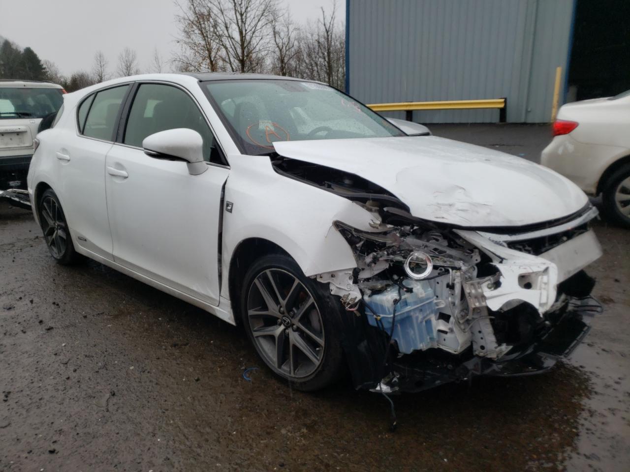 LEXUS CT 200 2016 with VIN JTHKD5BH1G2259638 - Photo from auction