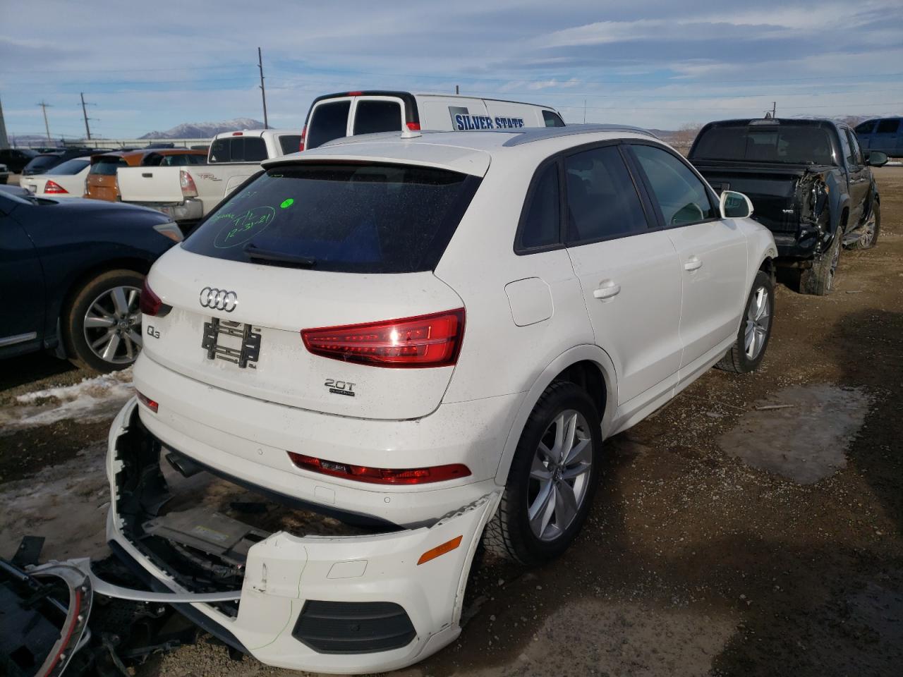 Photo 4 from auction – 2017 AUDI Q3 PREMIUM with VIN WA1ECCFS0HR014733