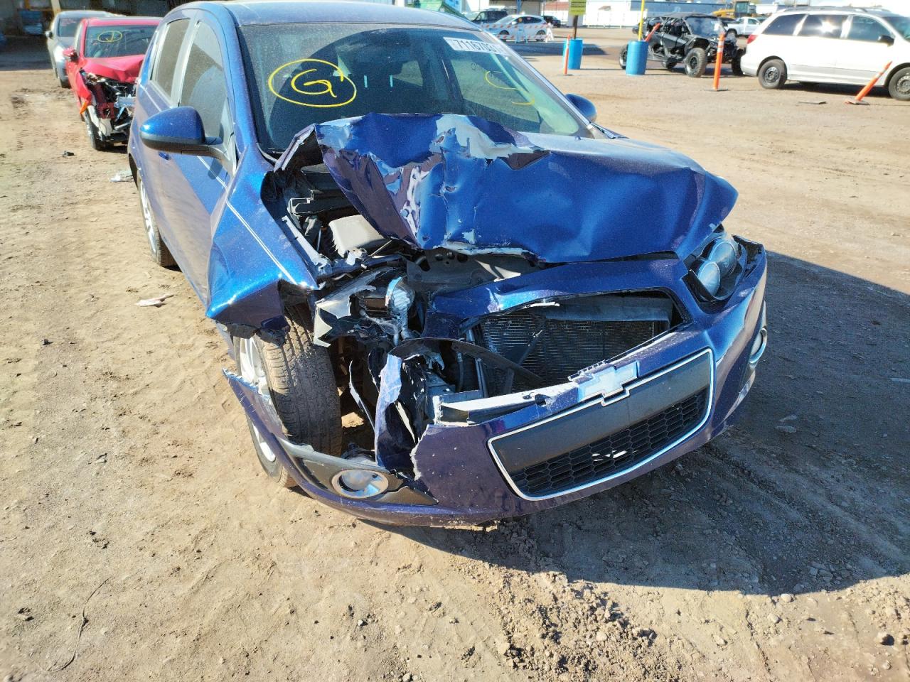 Photo 9 from auction – 2013 CHEVROLET SONIC LT with VIN 1G1JC6SH0D4185725