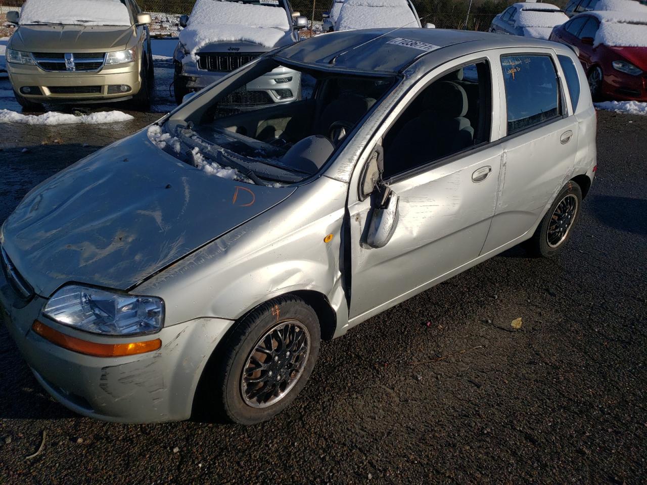 Photo 10 from auction – 2004 CHEVROLET AVEO with VIN KL1TD62694B148235