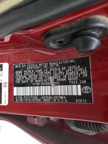 Photo 10 from auction – 2016 TOYOTA CAMRY LE with VIN 4T1BF1FK2GU612253