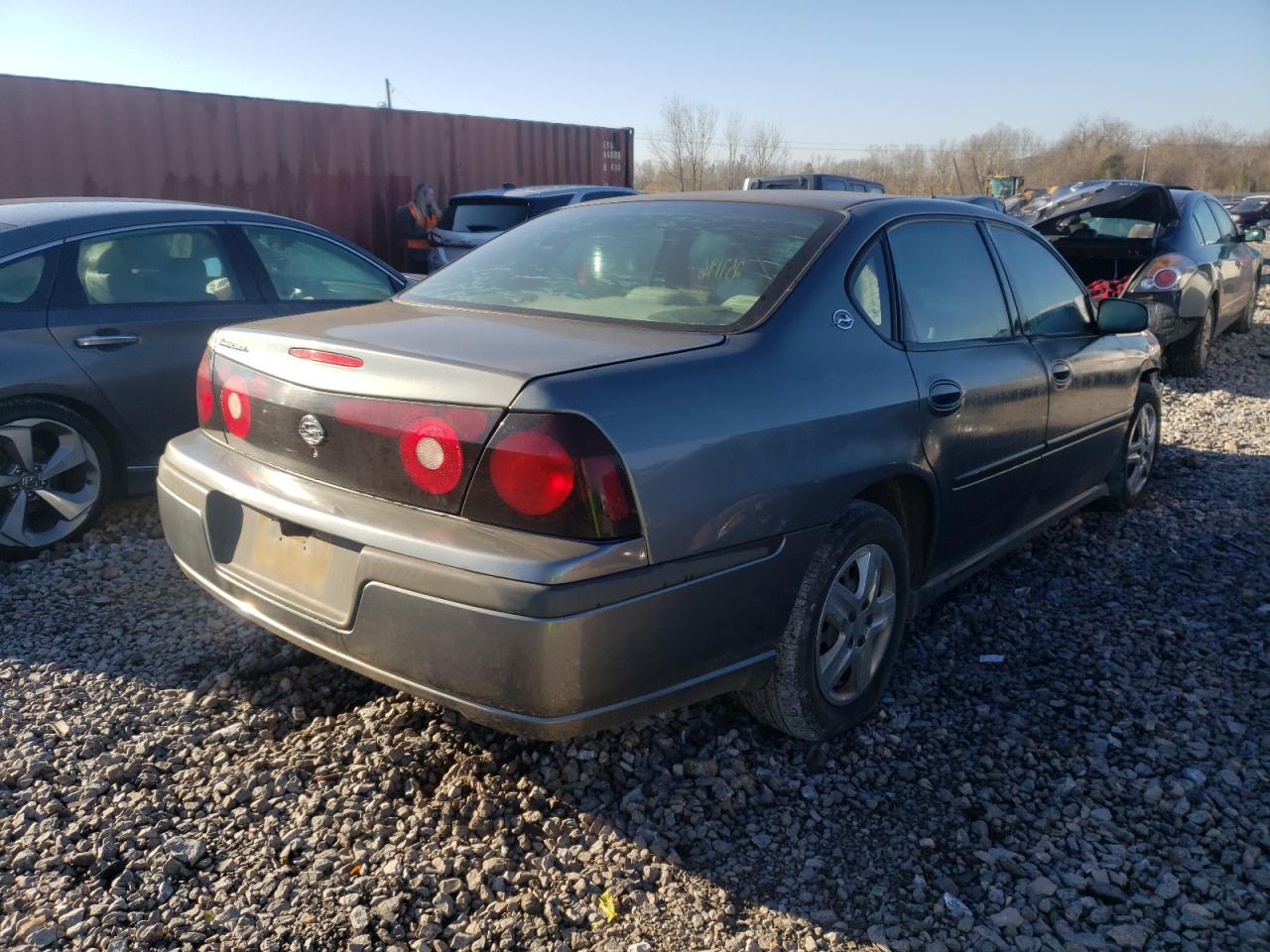 Фото 4 с аукциона – 2005 CHEVROLET IMPALA с VIN 2G1WF52E159191951