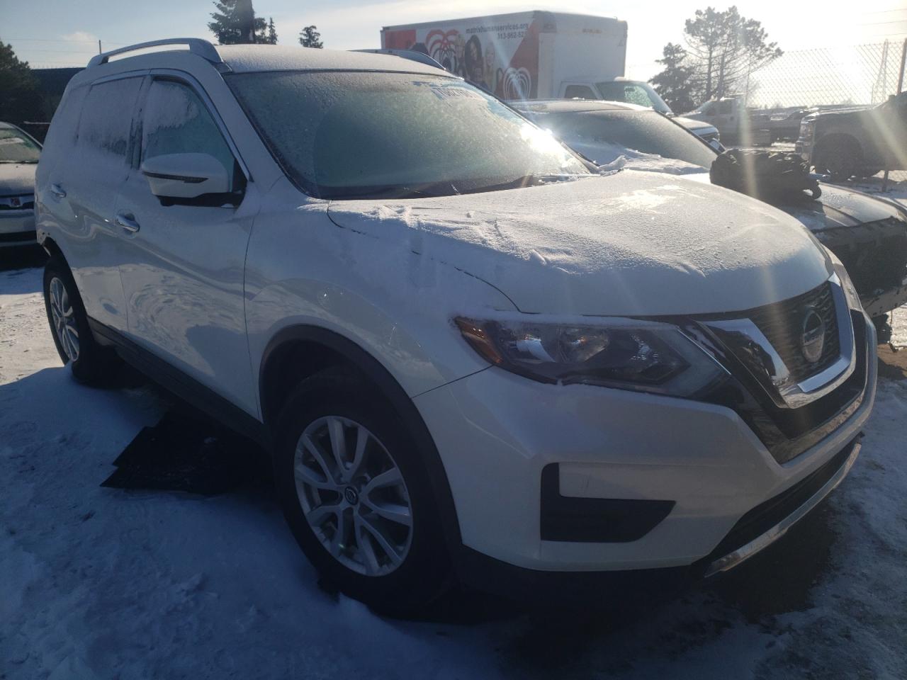 NISSAN ROGUE S 2018 with VIN KNMAT2MV2JP556686 - Photo from auction