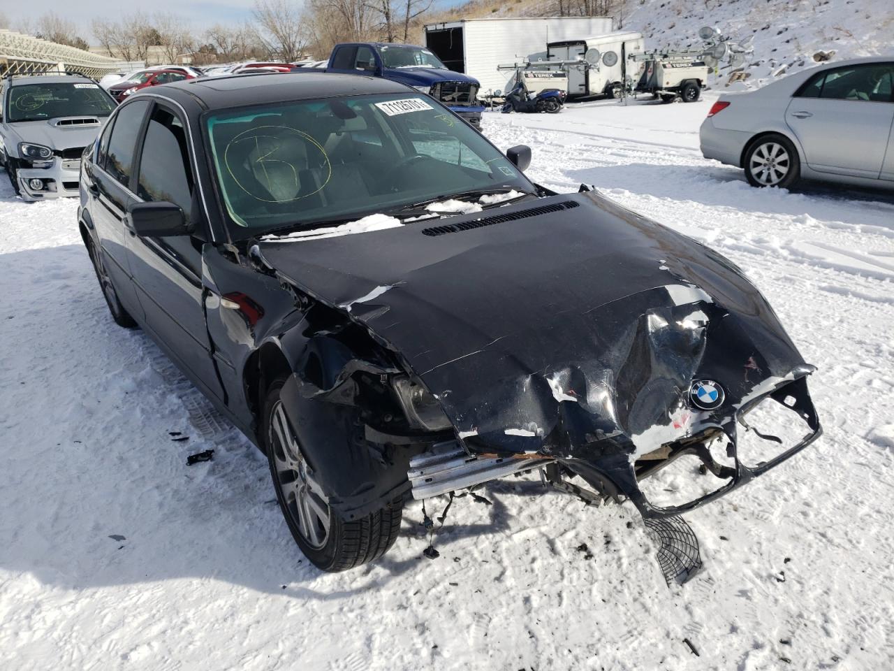 BMW 330XI 2002 with VIN WBAEW53462PG18725 - Photo from auction
