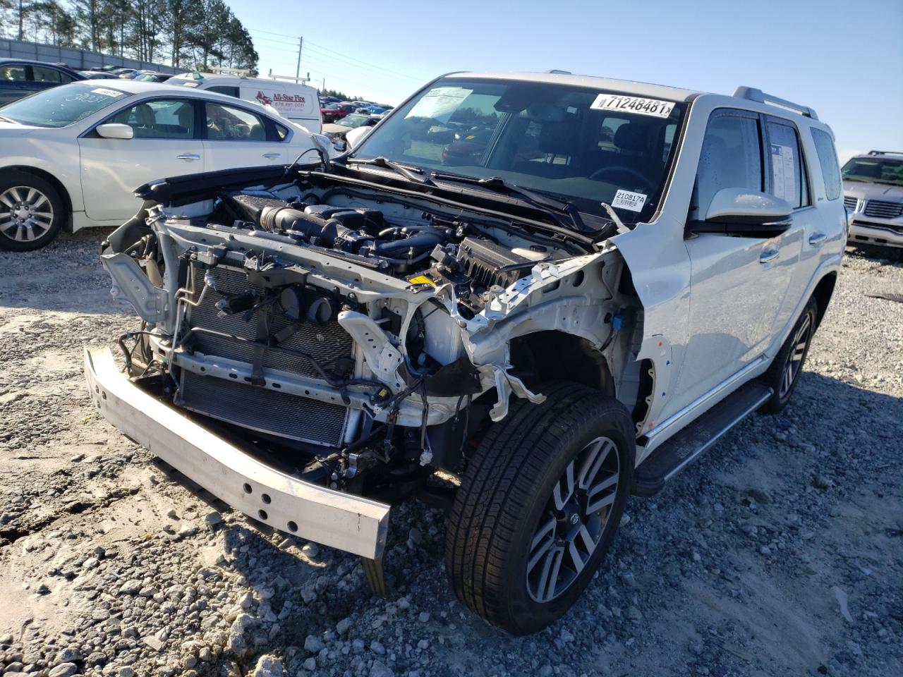 Photo 2 from auction – 2020 TOYOTA 4RUNNER SR with VIN JTEBU5JR7L5772585