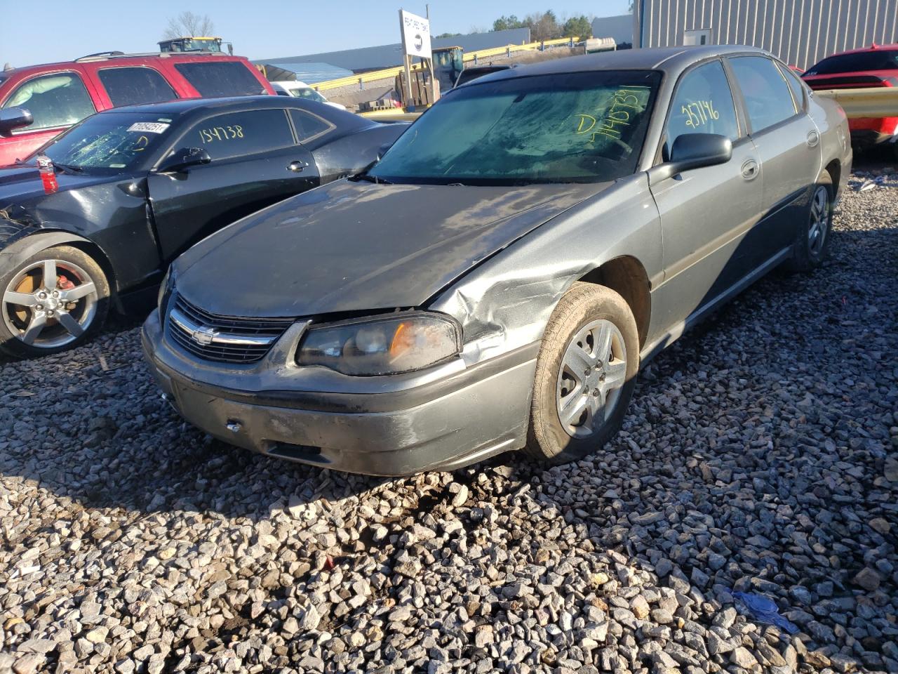 Фото 2 с аукциона – 2005 CHEVROLET IMPALA с VIN 2G1WF52E159191951
