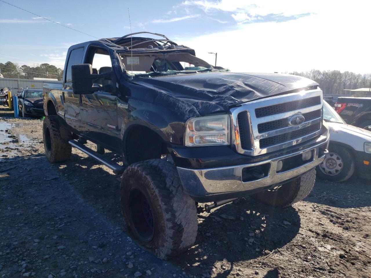 FORD F250 SUPER 2005 with VIN 1FTSW21P35EA10059 - Photo from auction