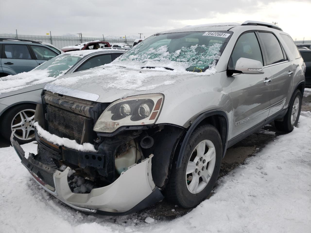 Photo 2 from auction – 2007 GMC ACADIA SLT with VIN 1GKEV33757J118202