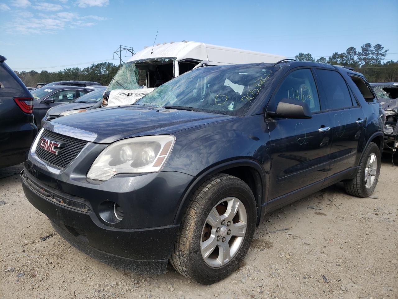 Photo 2 from auction – 2011 GMC ACADIA SLE with VIN 1GKKRNED3BJ191938