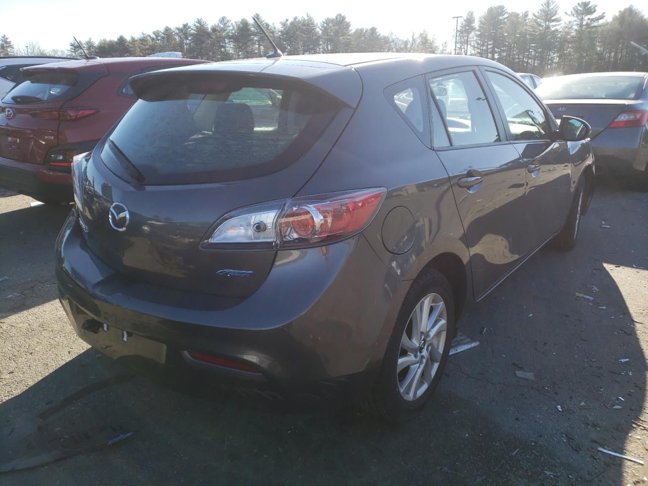 Photo 4 from auction – 2013 MAZDA 3 I with VIN JM1BL1LP0D1843064