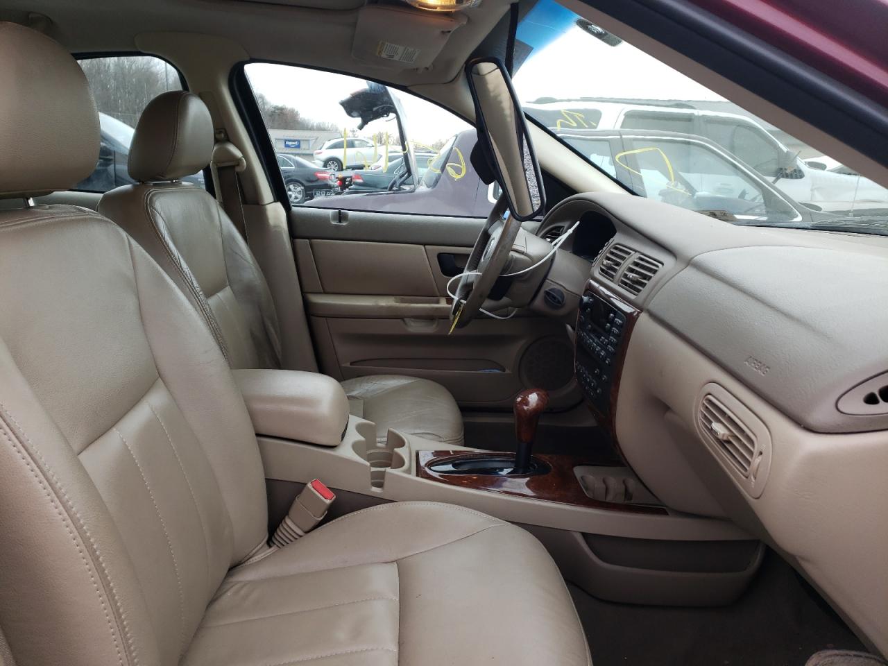 Photo 5 from auction – 2005 MERCURY SABLE LS P with VIN 1MEFM55S75A629096