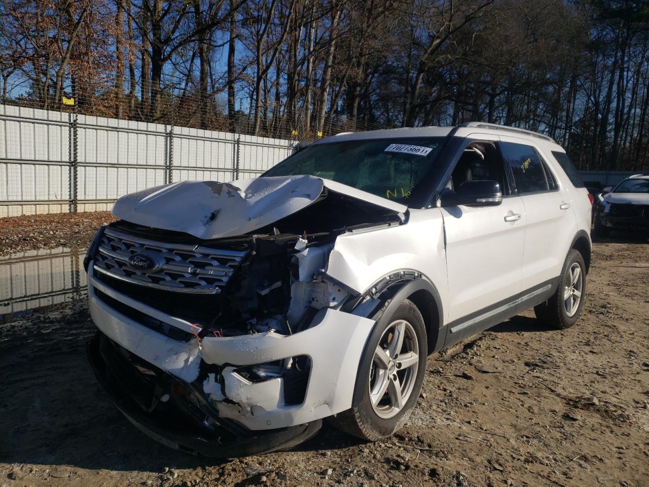 Photo 2 from auction – 2018 FORD EXPLORER X with VIN 1FM5K7DH2JGC34962