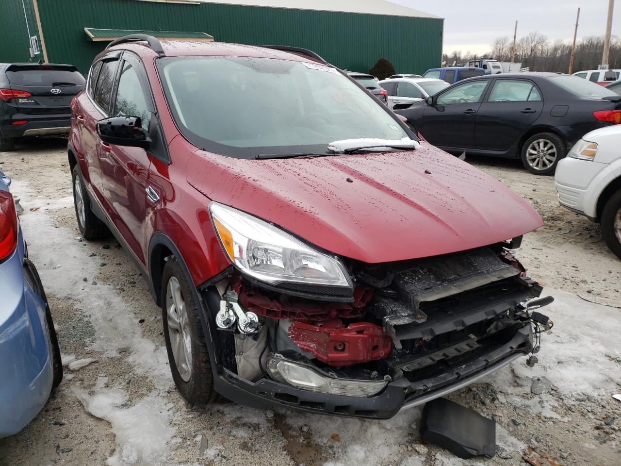 FORD ESCAPE SE 2016 with VIN 1FMCU9GX9GUC31633 - Photo from auction