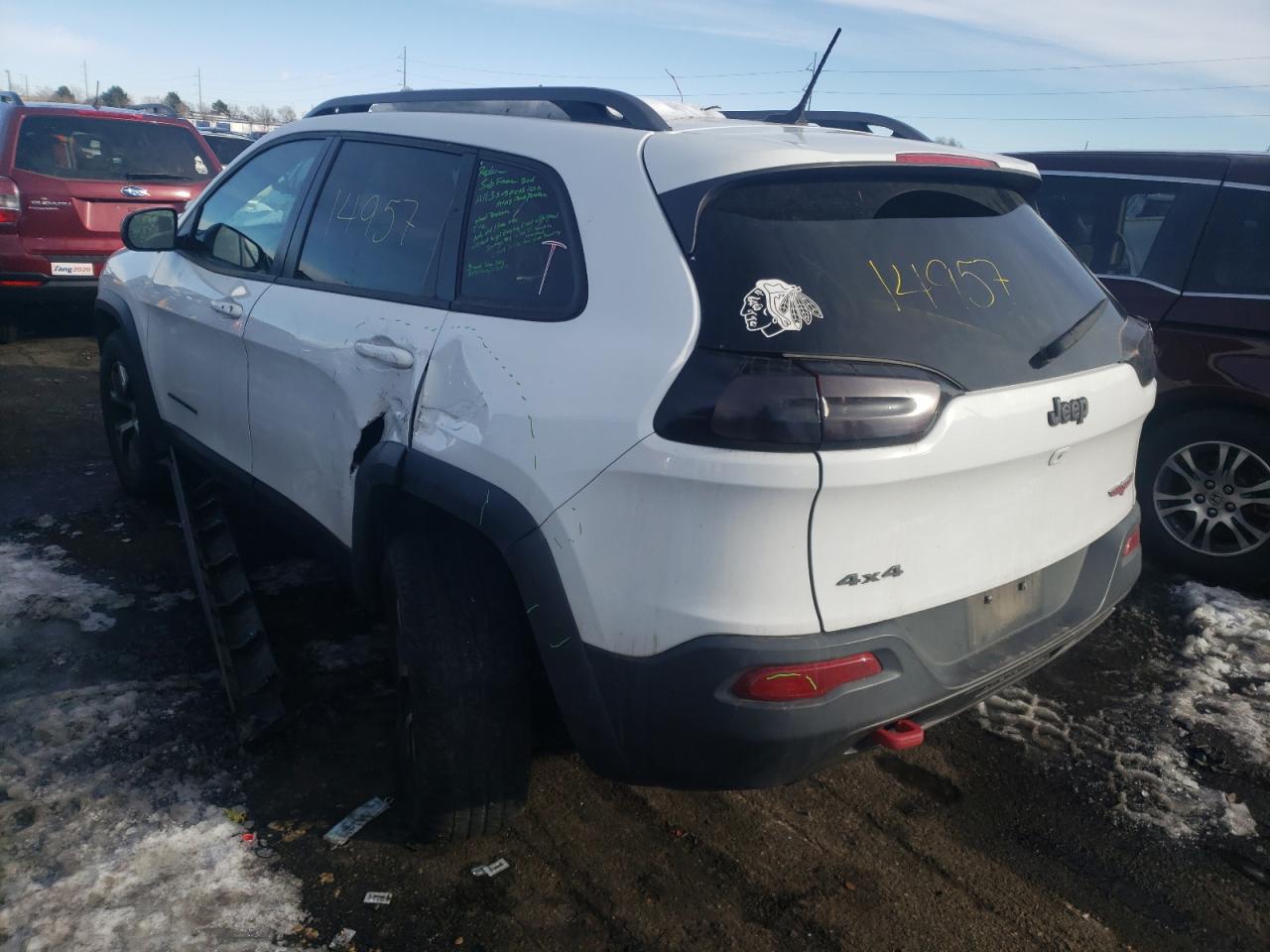 Photo 3 from auction – 2014 JEEP CHEROKEE T with VIN 1C4PJMBB4EW197230