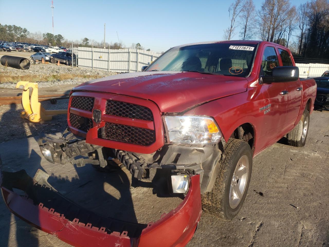 Photo 2 from auction – 2014 RAM 1500 ST with VIN 1C6RR7KT7ES232546