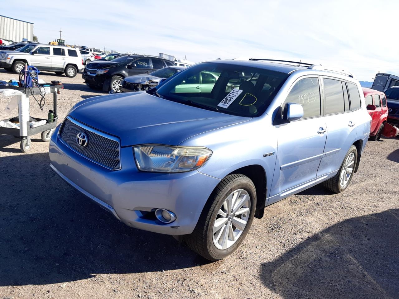 Photo 2 from auction – 2009 TOYOTA HIGHLANDER with VIN JTEEW44A492026791