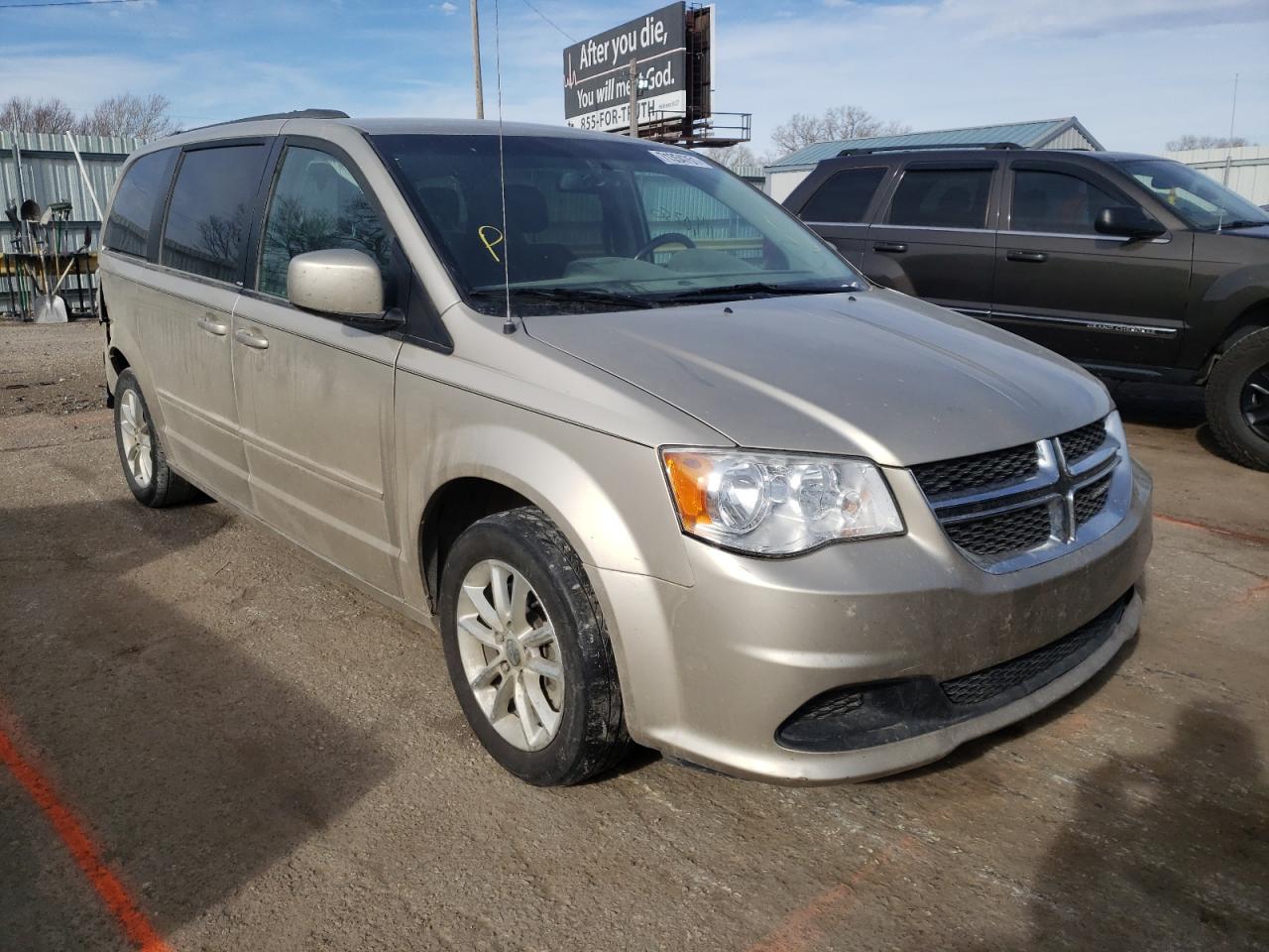 DODGE GRAND CARA 2013 with VIN 2C4RDGCG0DR618296 - Photo from auction