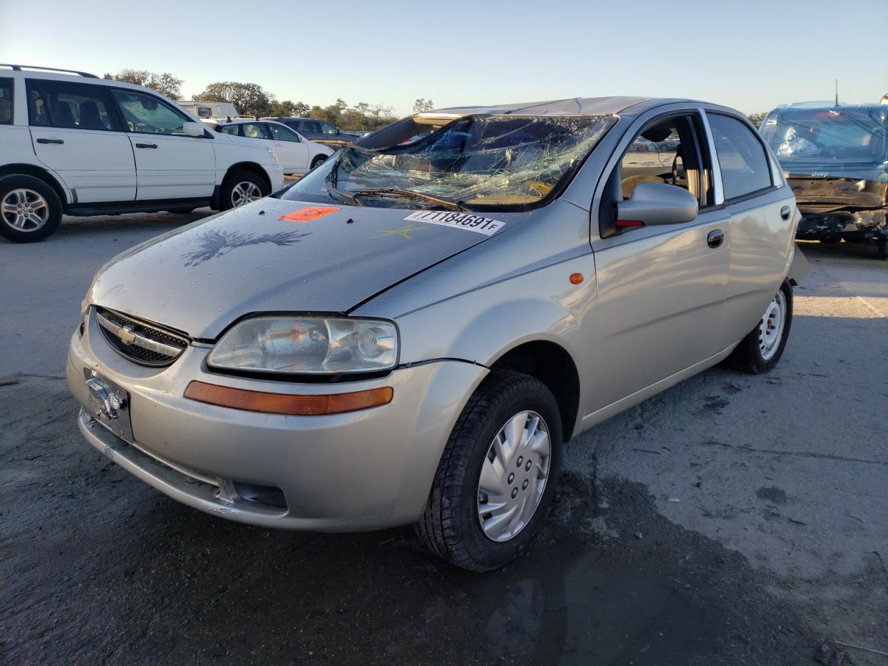 Photo 2 from auction – 2005 CHEVROLET AVEO with VIN KL1TD52655B349402