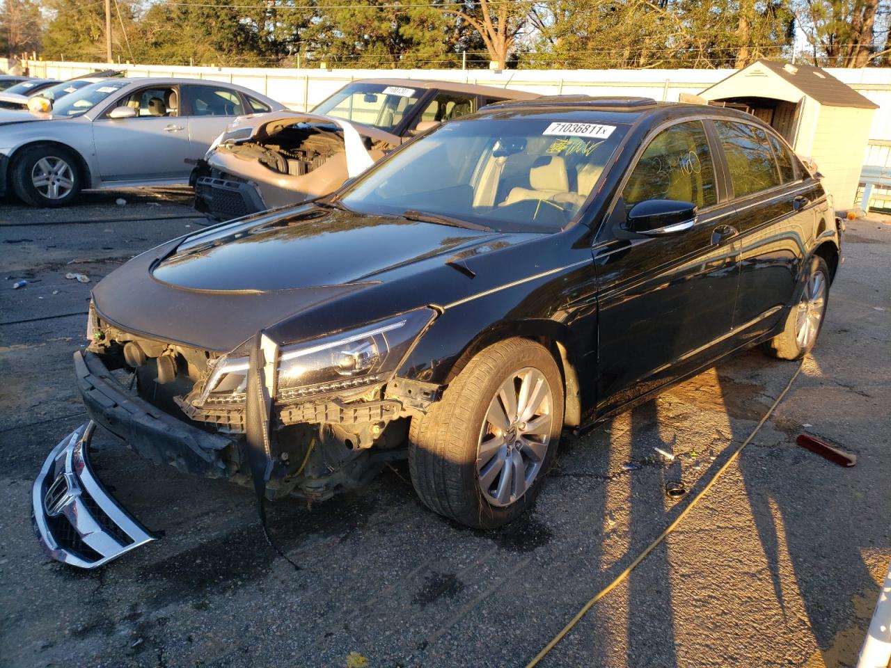 Photo 2 from auction – 2011 HONDA ACCORD EXL with VIN 1HGCP2F85BA002956
