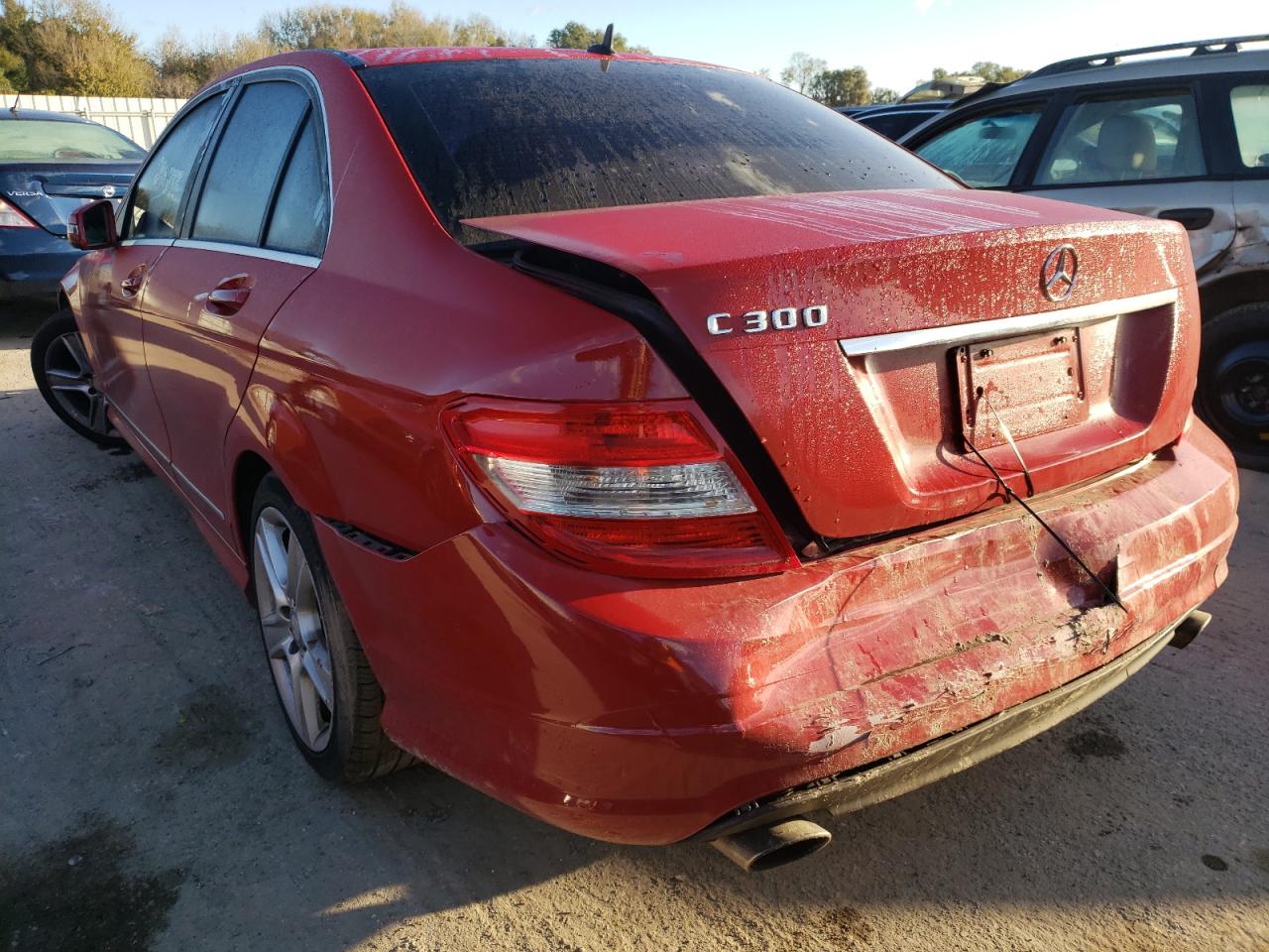 Photo 3 from auction – 2011 MERCEDES-BENZ C 300 with VIN WDDGF5EB9BR138175