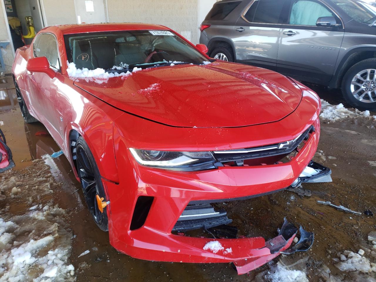 Photo 1 from auction – 2018 CHEVROLET CAMARO LT with VIN 1G1FB1RS6J0138568