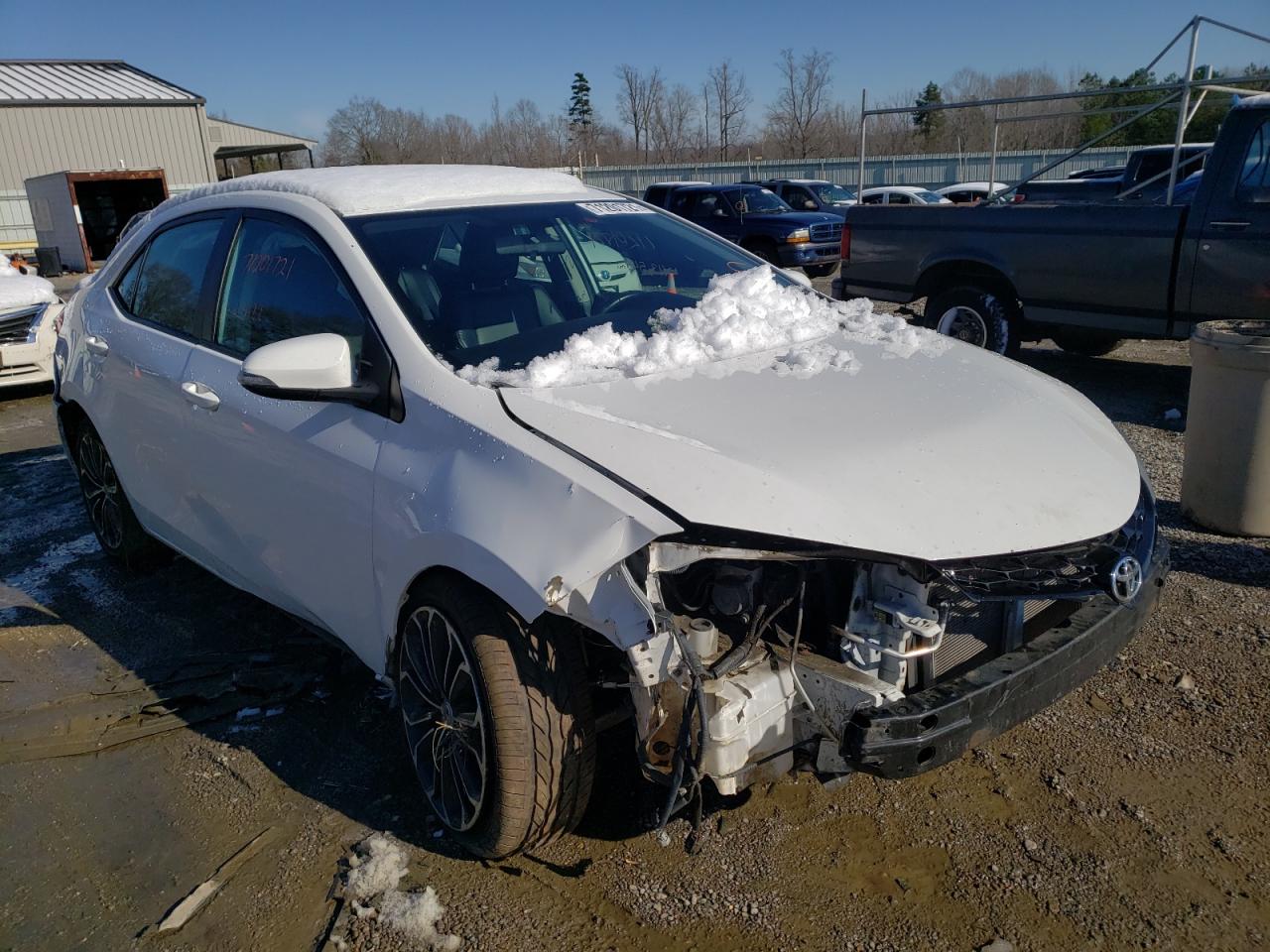 TOYOTA COROLLA 2014 with VIN 2T1BURHE7EC063840 - Photo from auction