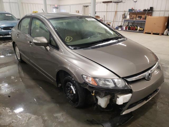 HONDA CIVIC HYBR 2007 with VIN JHMFA36227S001763 - Photo from auction