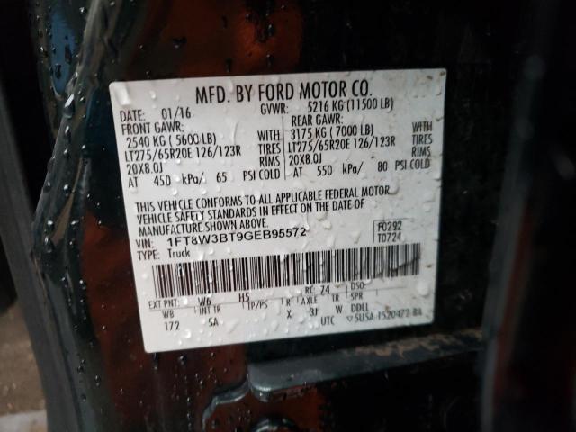 Photo 10 from auction – 2016 FORD F350 SUPER with VIN 1FT8W3BT9GEB95572