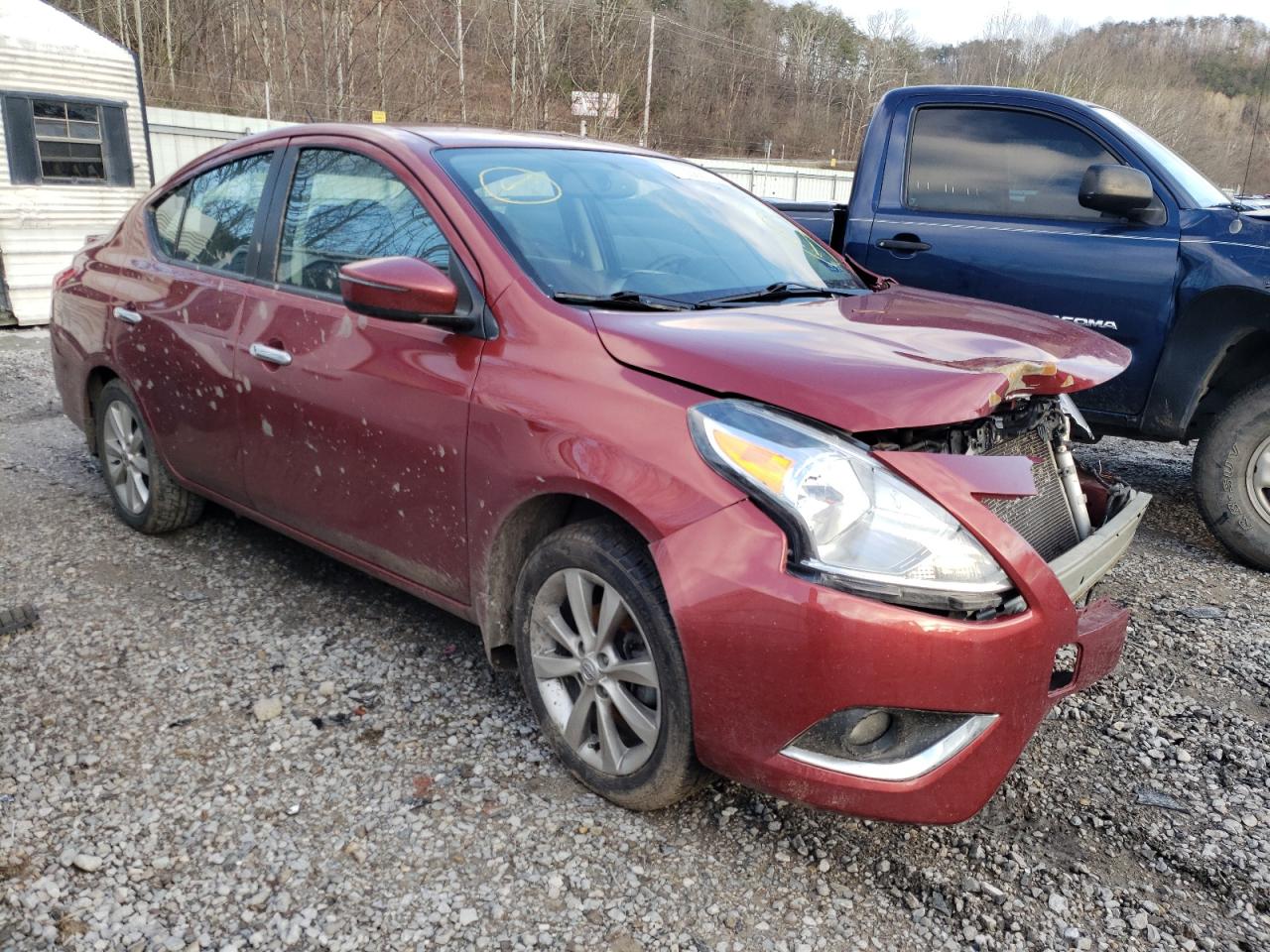 NISSAN VERSA S 2017 with VIN 3N1CN7AP1HL807163 - Photo from auction