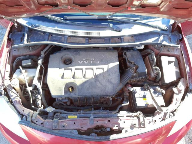 Photo 7 from auction – 2009 TOYOTA COROLLA BA with VIN 1NXBU40E89Z017338