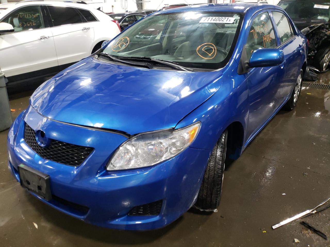Photo 2 from auction – 2010 TOYOTA COROLLA BA with VIN 1NXBU4EE9AZ278331