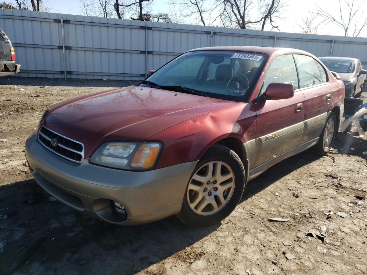 Photo 2 from auction – 2002 SUBARU LEGACY OUT with VIN 4S3BE686427211847