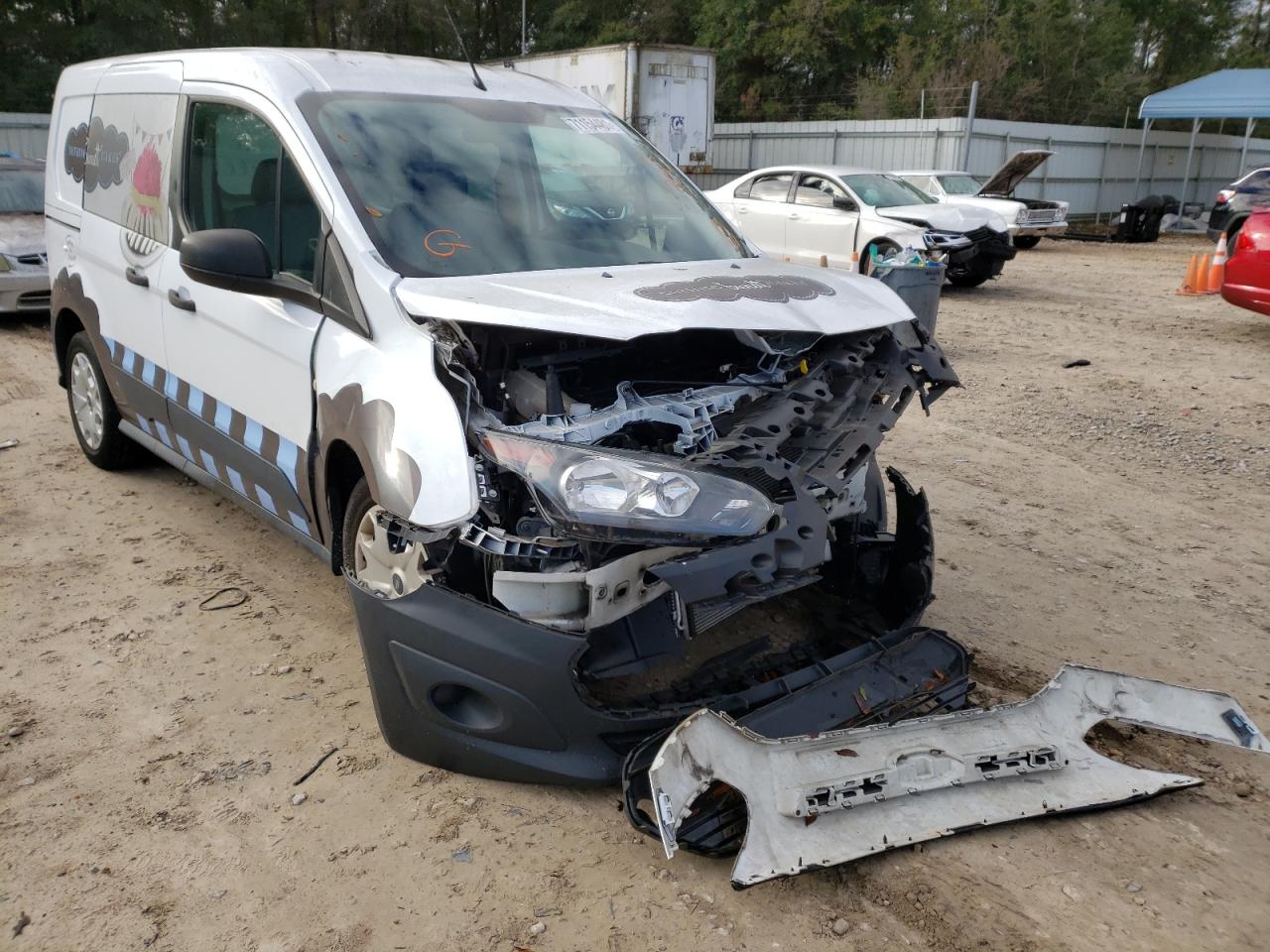 FORD TRANSIT CO 2016 with VIN NM0LS6E78G1253455 - Photo from auction