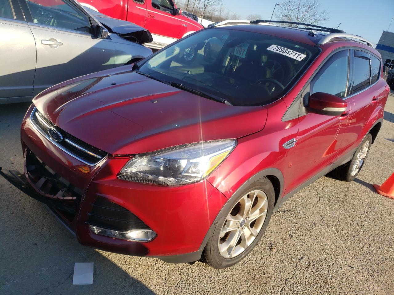 Photo 2 from auction – 2014 FORD ESCAPE TIT with VIN 1FMCU0J9XEUD07847