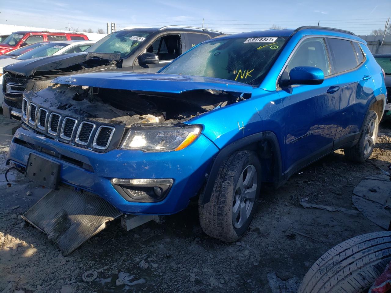 Photo 2 from auction – 2018 JEEP COMPASS LA with VIN 3C4NJCBB9JT226111