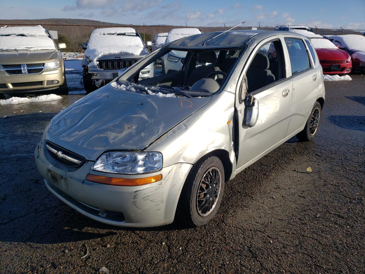 Photo 2 from auction – 2004 CHEVROLET AVEO with VIN KL1TD62694B148235