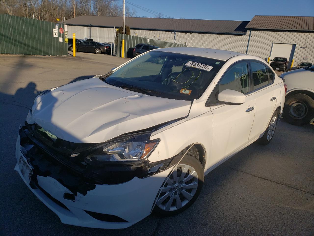 Photo 2 from auction – 2017 NISSAN SENTRA S with VIN 3N1AB7AP0HY337601