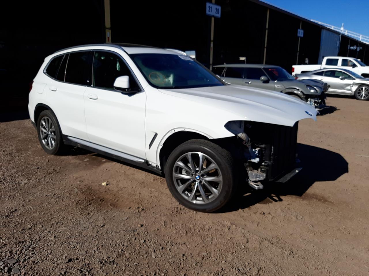BMW X3 SDRIVE3 2019 with VIN 5UXTR7C56KLR48552 - Photo from auction