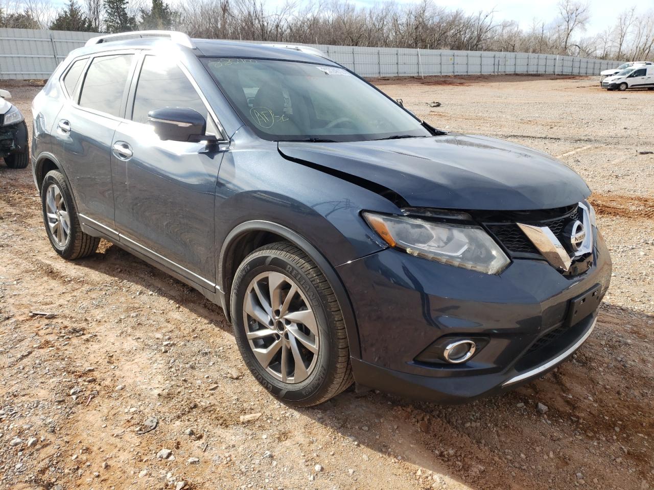 NISSAN ROGUE S 2015 with VIN 5N1AT2MT2FC885400 - Photo from auction