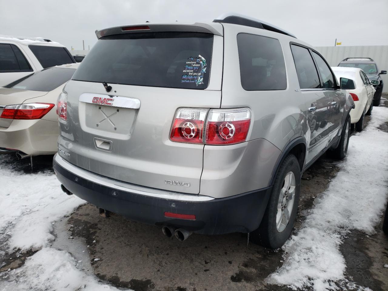 Photo 4 from auction – 2007 GMC ACADIA SLT with VIN 1GKEV33757J118202